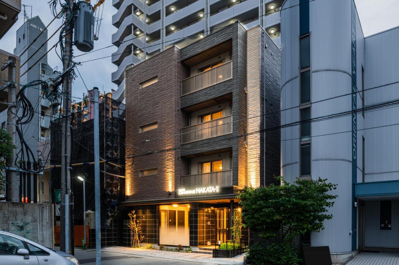 Grand Base Hakata-I Aparthotel Fukuoka  Exterior foto